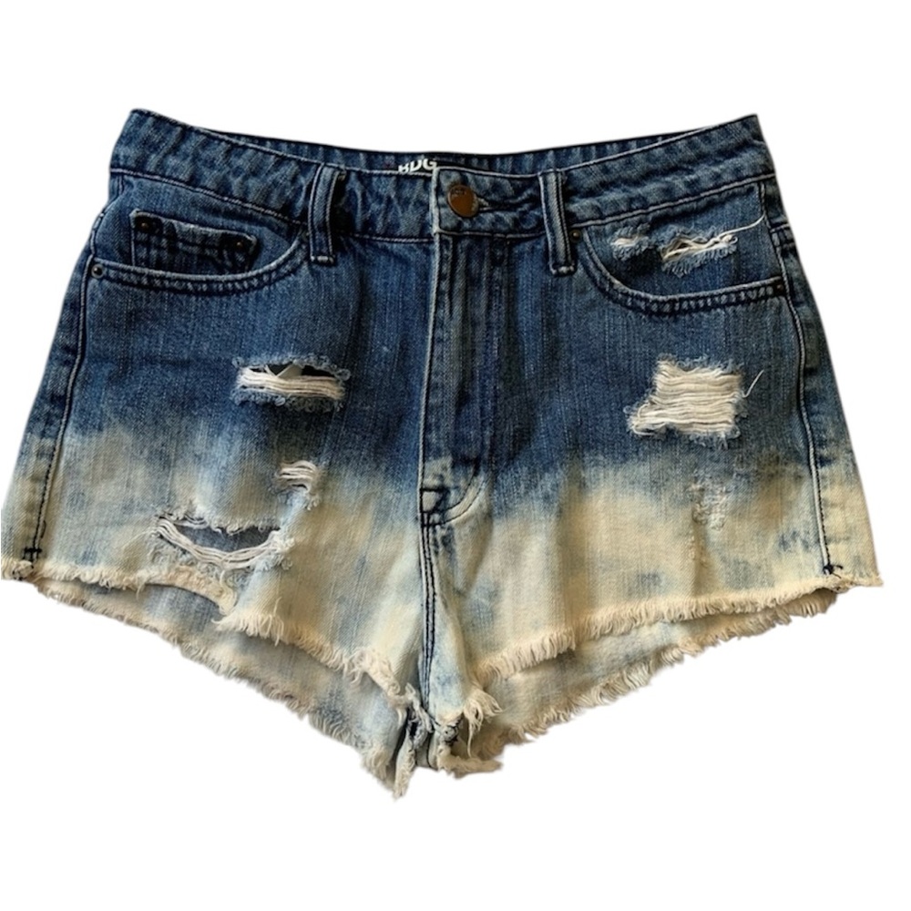 Urban Outfitters - BDG Ombré Distressed Jean Shorts Sz 29